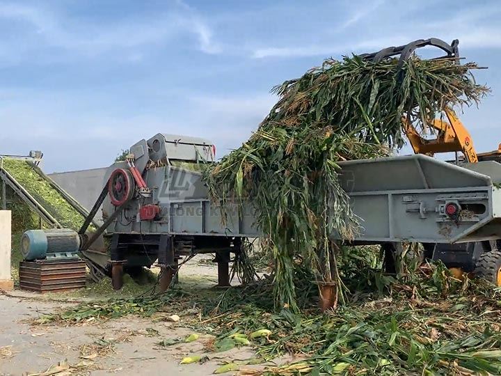 玉米秸稈粉碎機